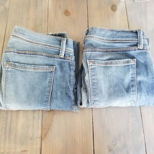 Free People 2 pairs of skinny jeans size 27